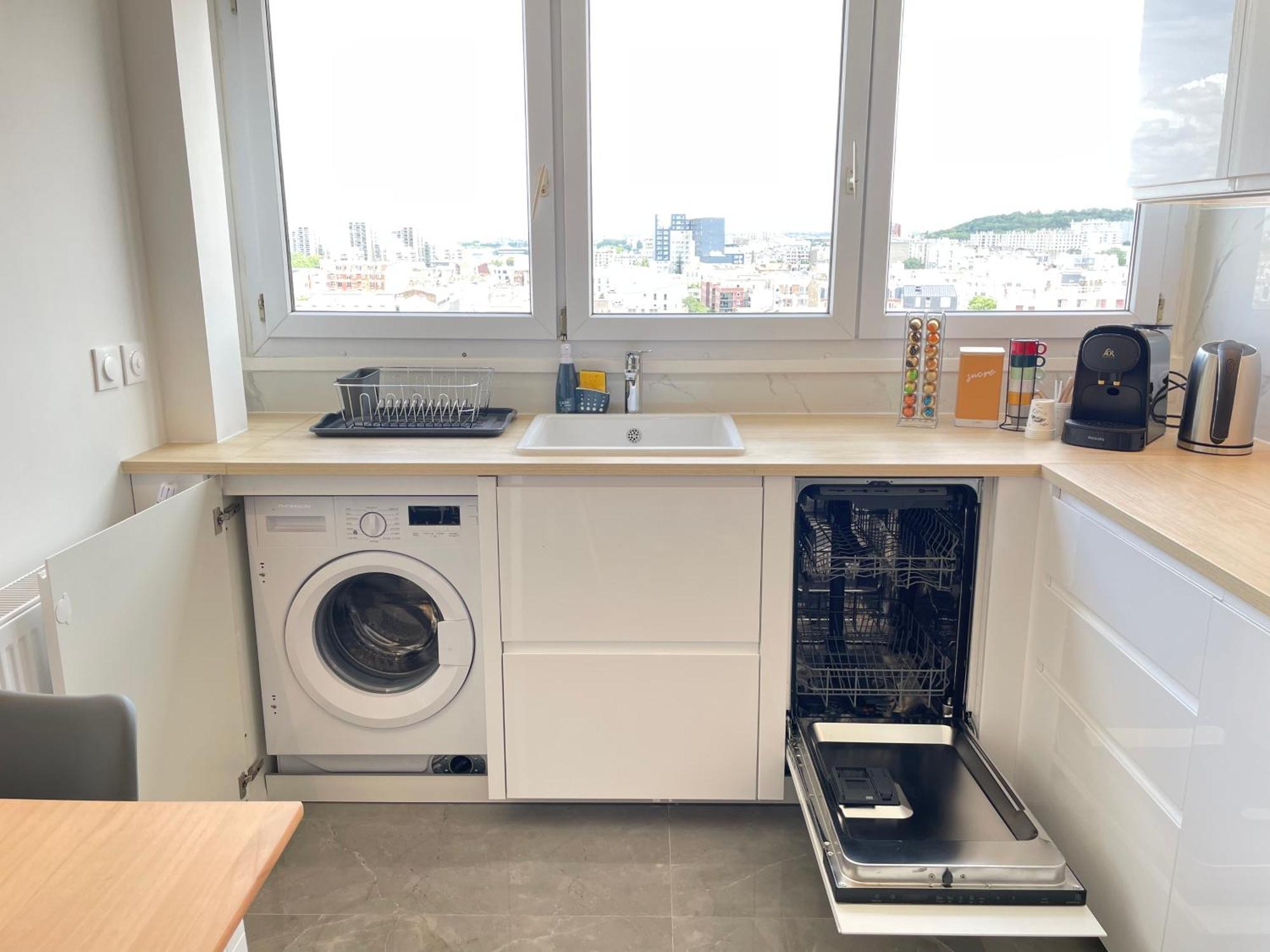 Paris Pantin Magnifique Appartement 4 Pieces De 108M2 Avec 2 Parking Interieur - Tres Cosy Pour 1 A 12 Personnes - Entierement Refait A Neuf Entire Apartment Luxurious And Warm - Pantin Paris 19 Eme Free Wifi Gratuit Zewnętrze zdjęcie
